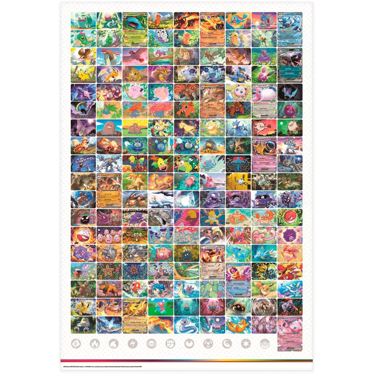 Pokemon 151 Poster Illustrations