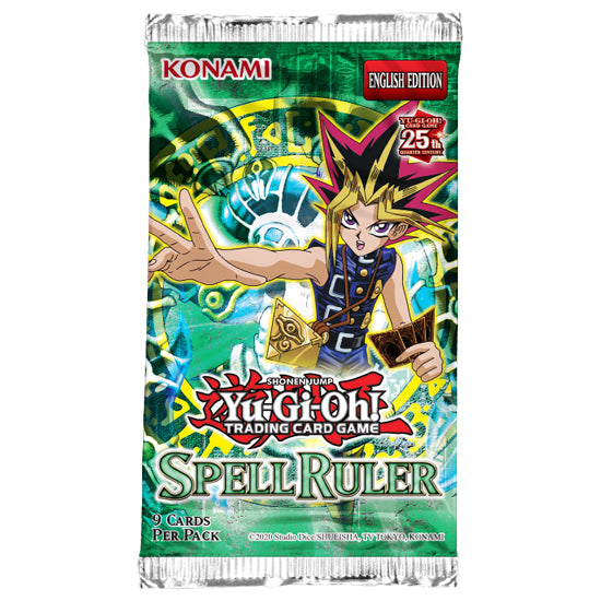 Yu-Gi-Oh! Spell Ruler booster pack 25th Anniversary Reprint