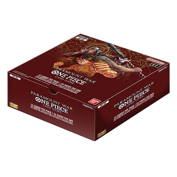 One Piece Paramount War Booster Box English Sealed