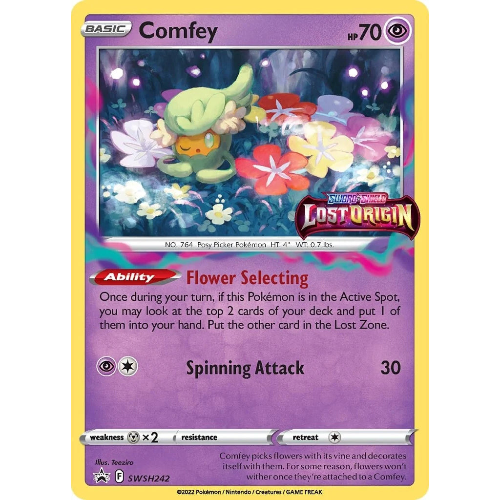 SWSH242 Comfey Promo Card Sealed