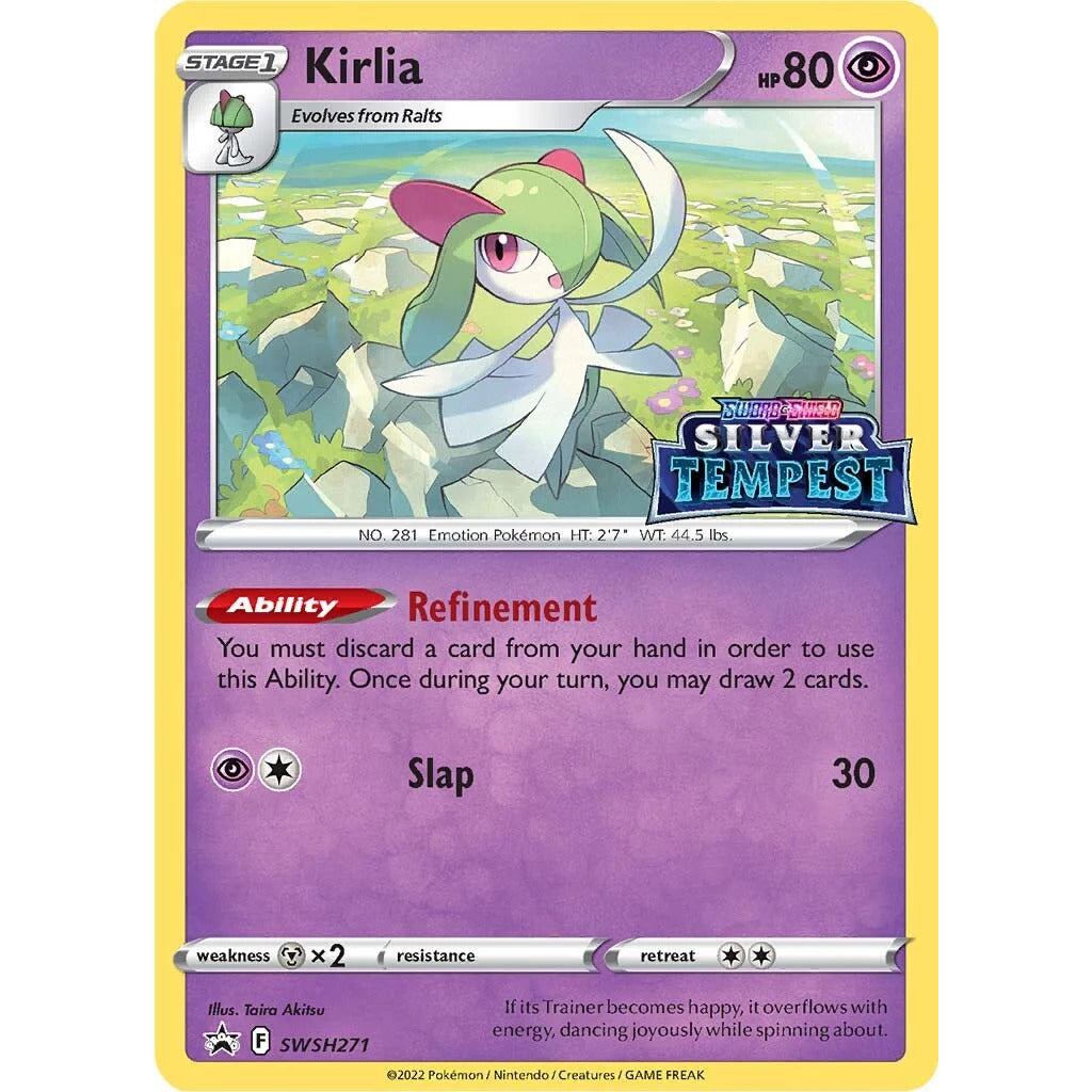 SWSH271 Kirlia Promo Card Sealed