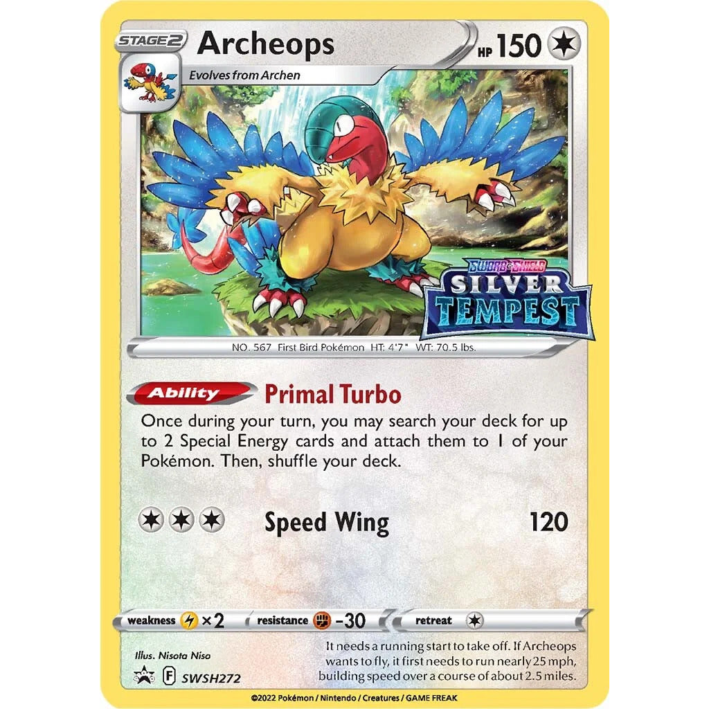 SWSH272 Archeops Promo Card Sealed