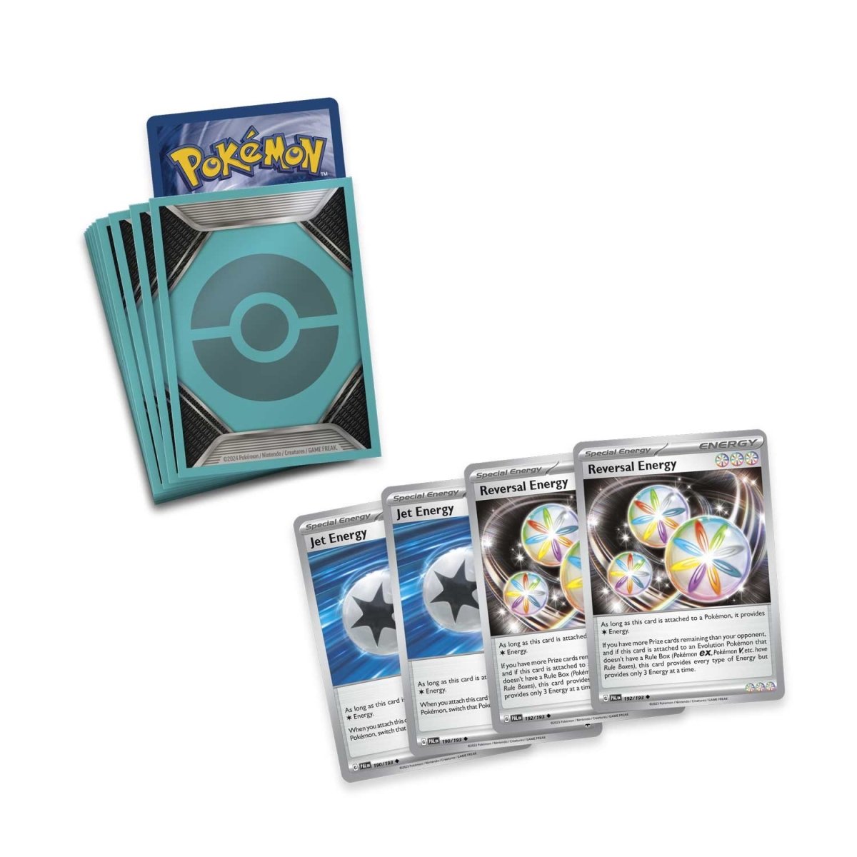 Pokemon Trainer's Toolkit 2024 Card Sleeves and Special Energy