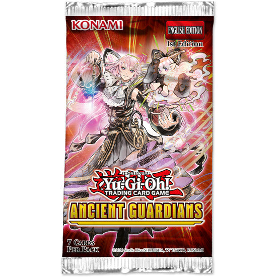 Yu-Gi-Oh! Ancient Guardians booster pack 1st edition