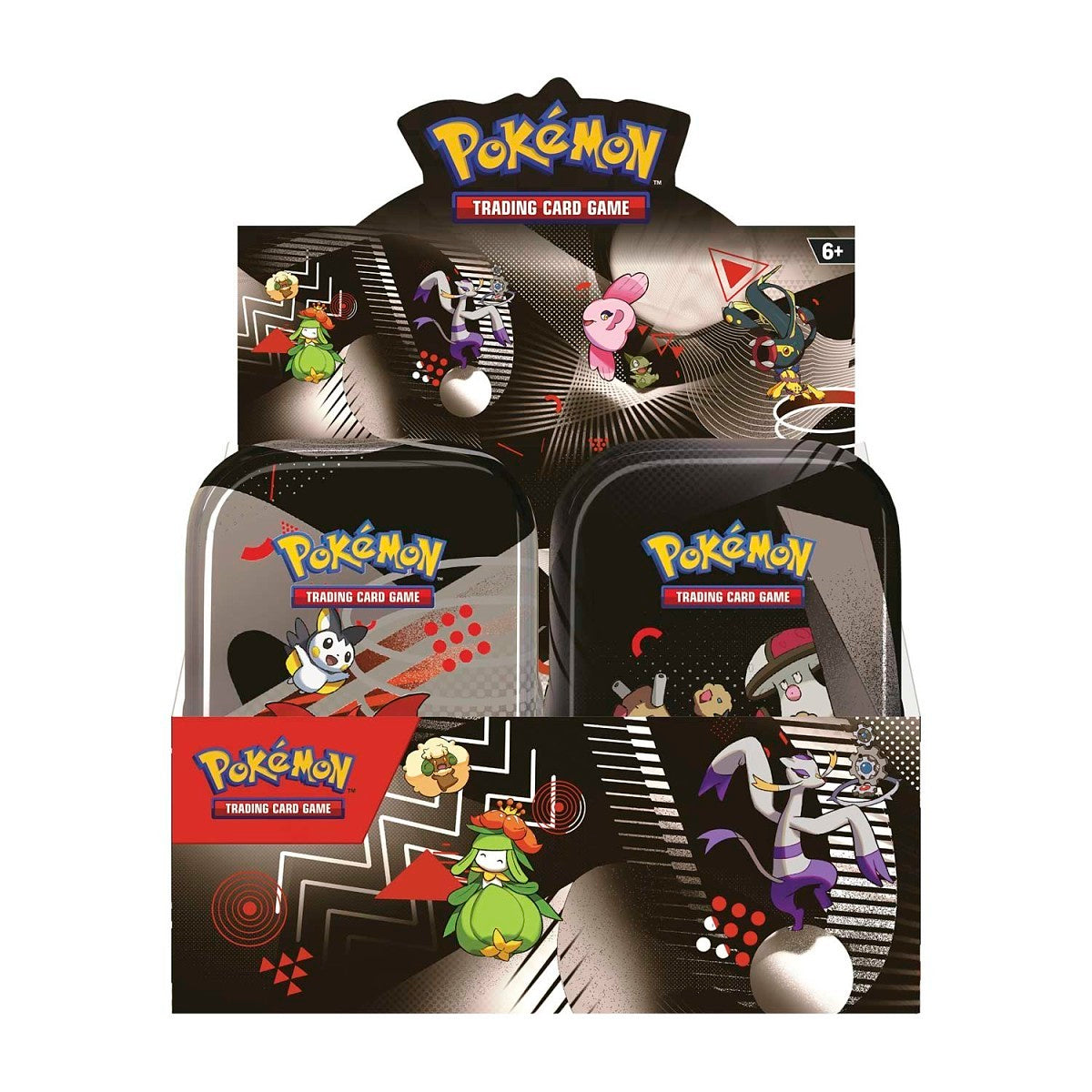 Pokemon Black Bolt and White Flare Mini Tin Display Box