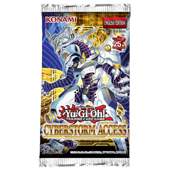 Yu-Gi-Oh! Cyberstorm Access booster pack 1st edition