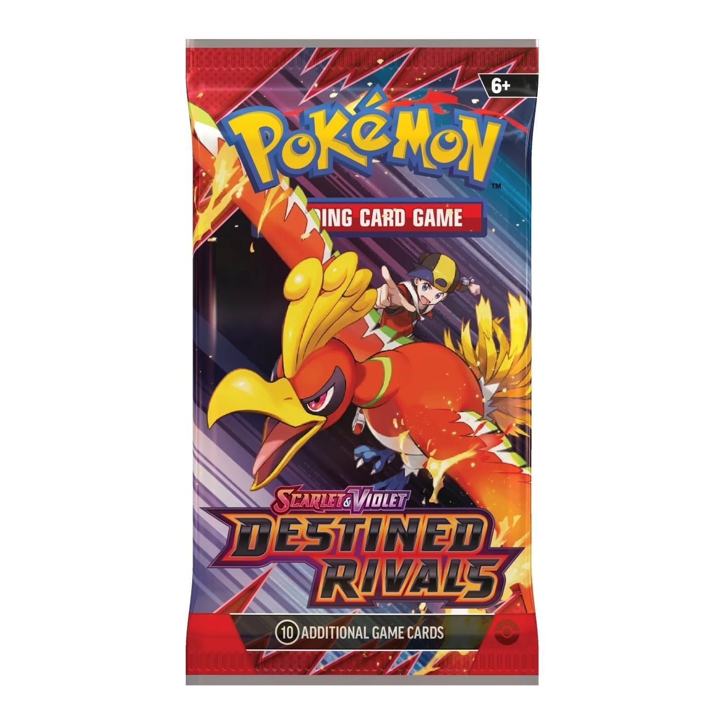 SV10 Booster Pack Ethan's Ho-Oh Art