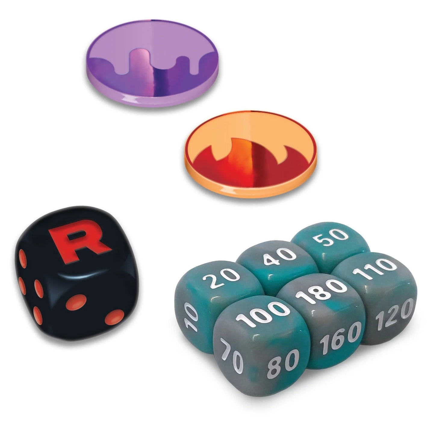 Pokemon Destined Rivals ETB Dice