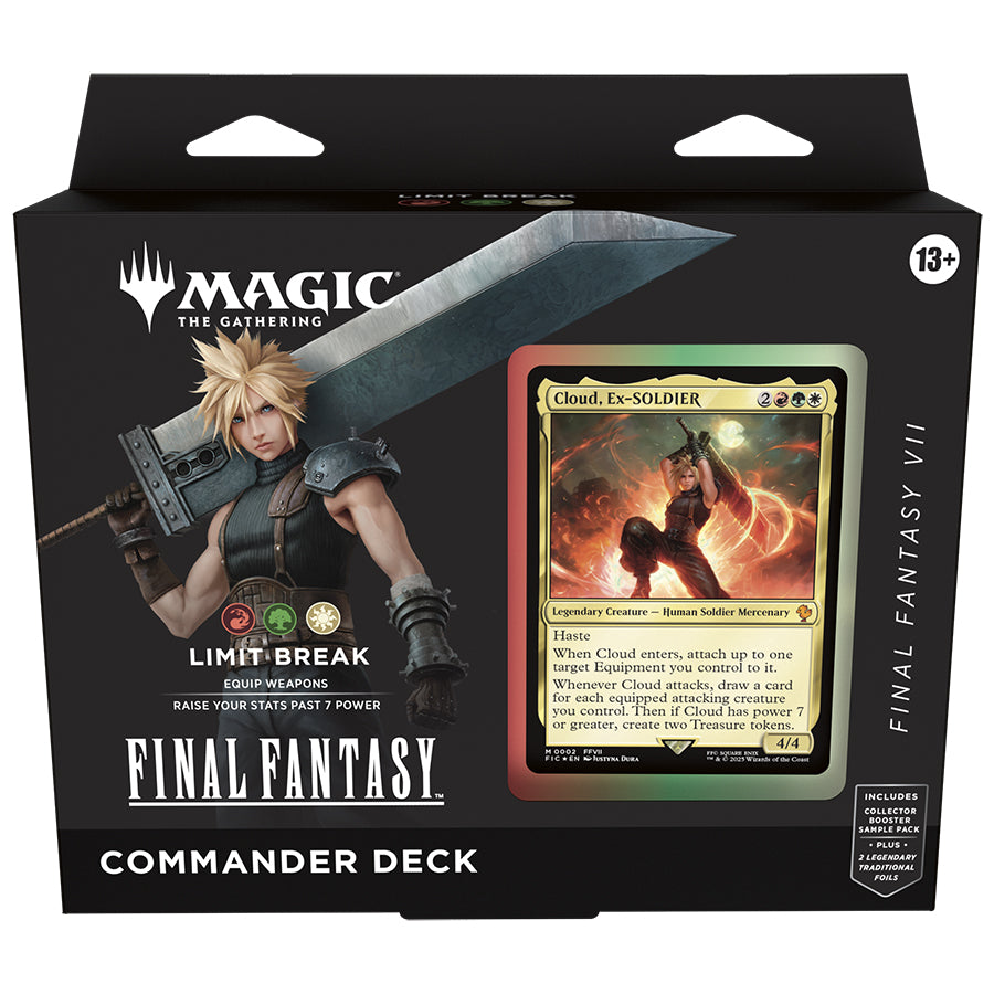 MTG Final Fantasy Commander Deck Cloud Strife