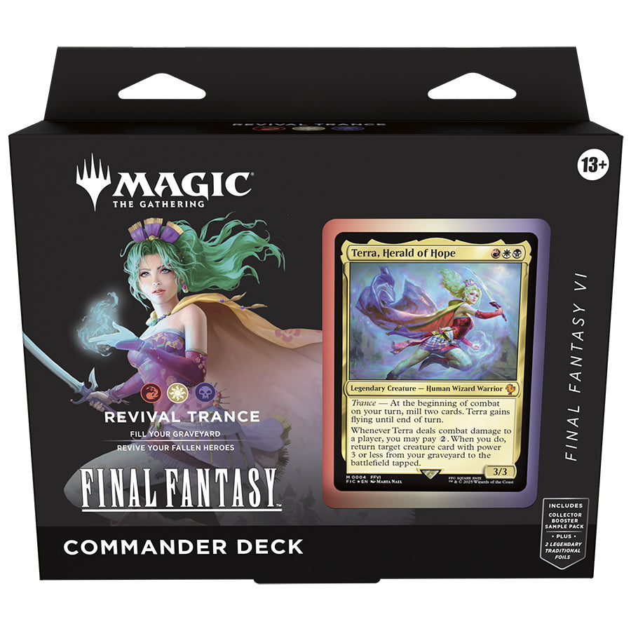 MTG Final Fantasy Commander Deck Terra Branford