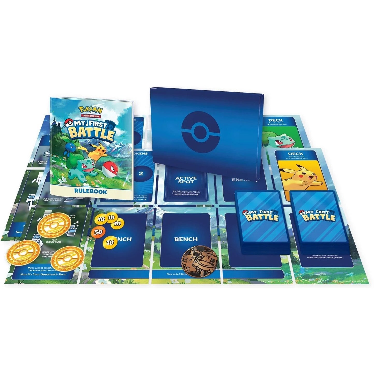 Pokemon My First Battle Deck Bulbasaur and Pikachu Contents