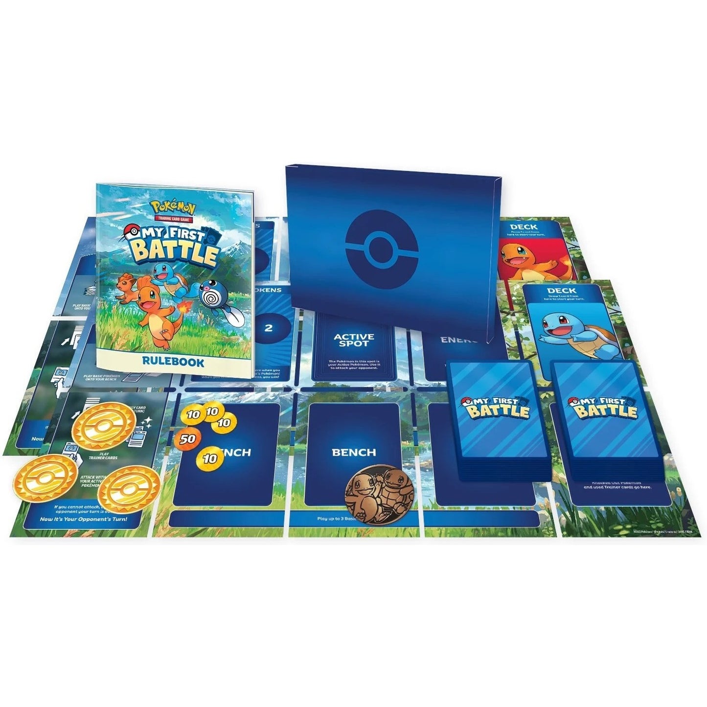 Pokemon My First Battle Deck Charmander and Squirtle Contents