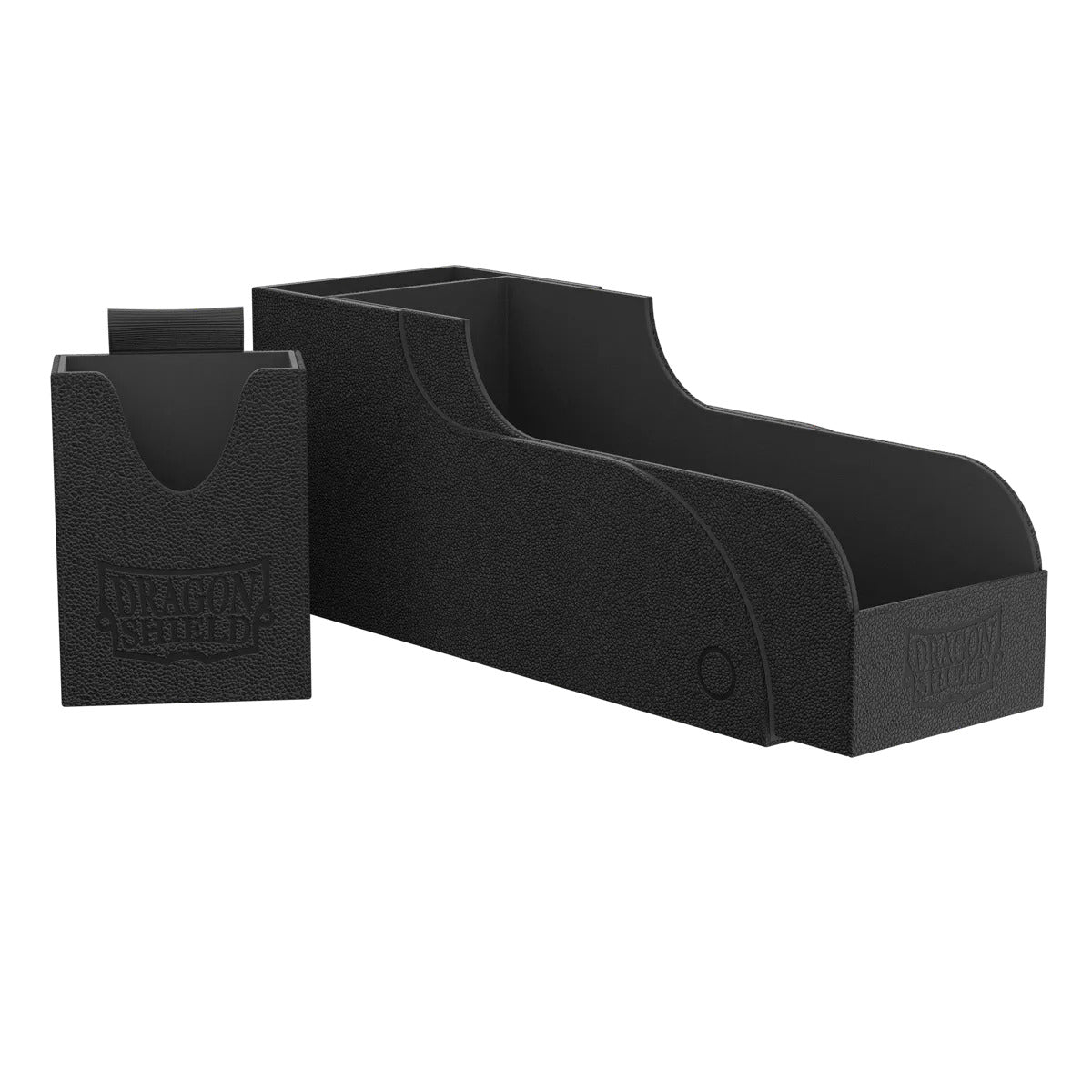 Dragon Shield Nest 300 Black holds 260+ double-sleeved cards