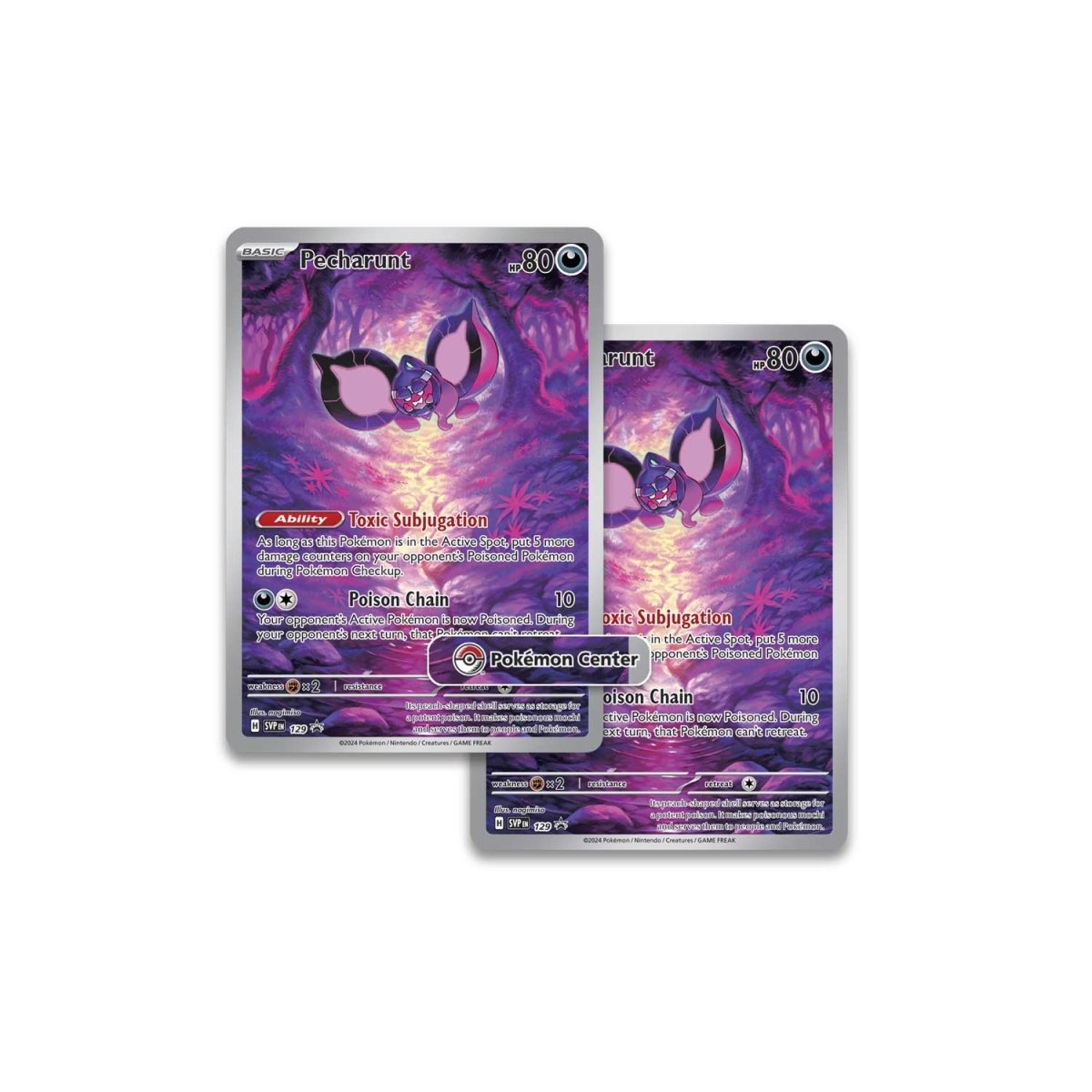 Shrouded Fable Pokemon Center ETB Promo Cards