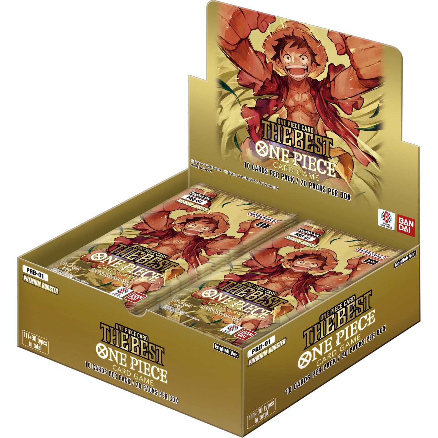 One Piece PRB-01 The Best Premium Booster Box English