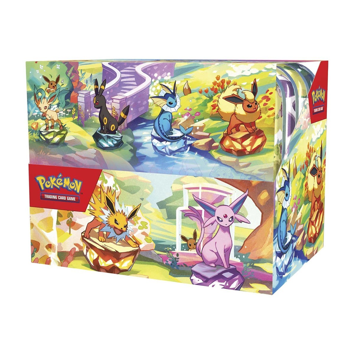 Pokemon Prismatic Evolutions Mini Tin Sealed Display Box