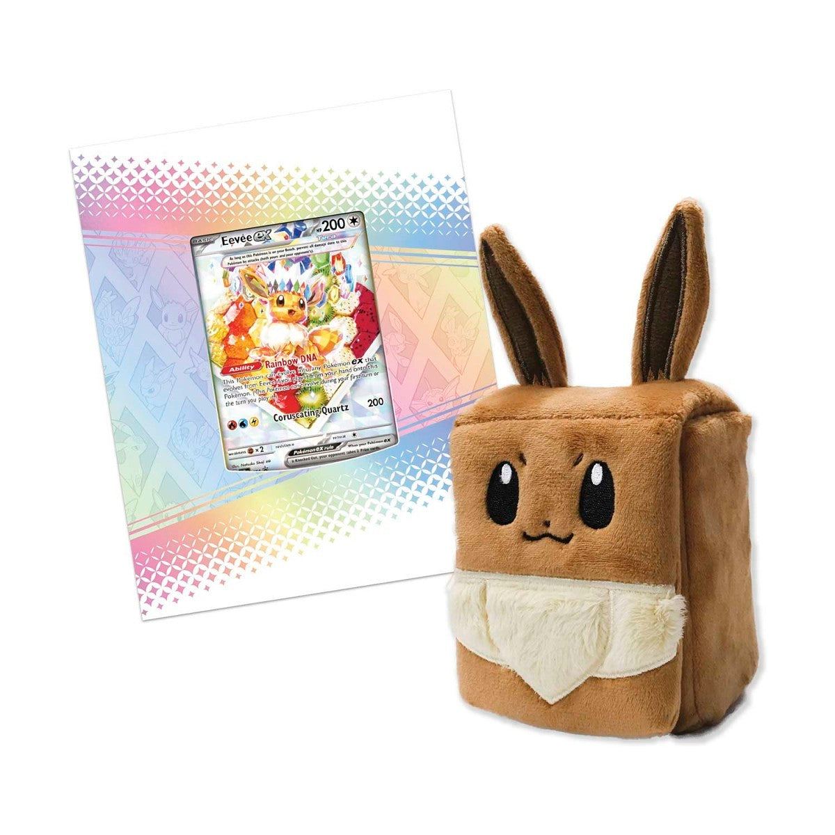 Pokemon Fluffy Eevee Deck Box from Prismatic Evolutions Super Premium Collection
