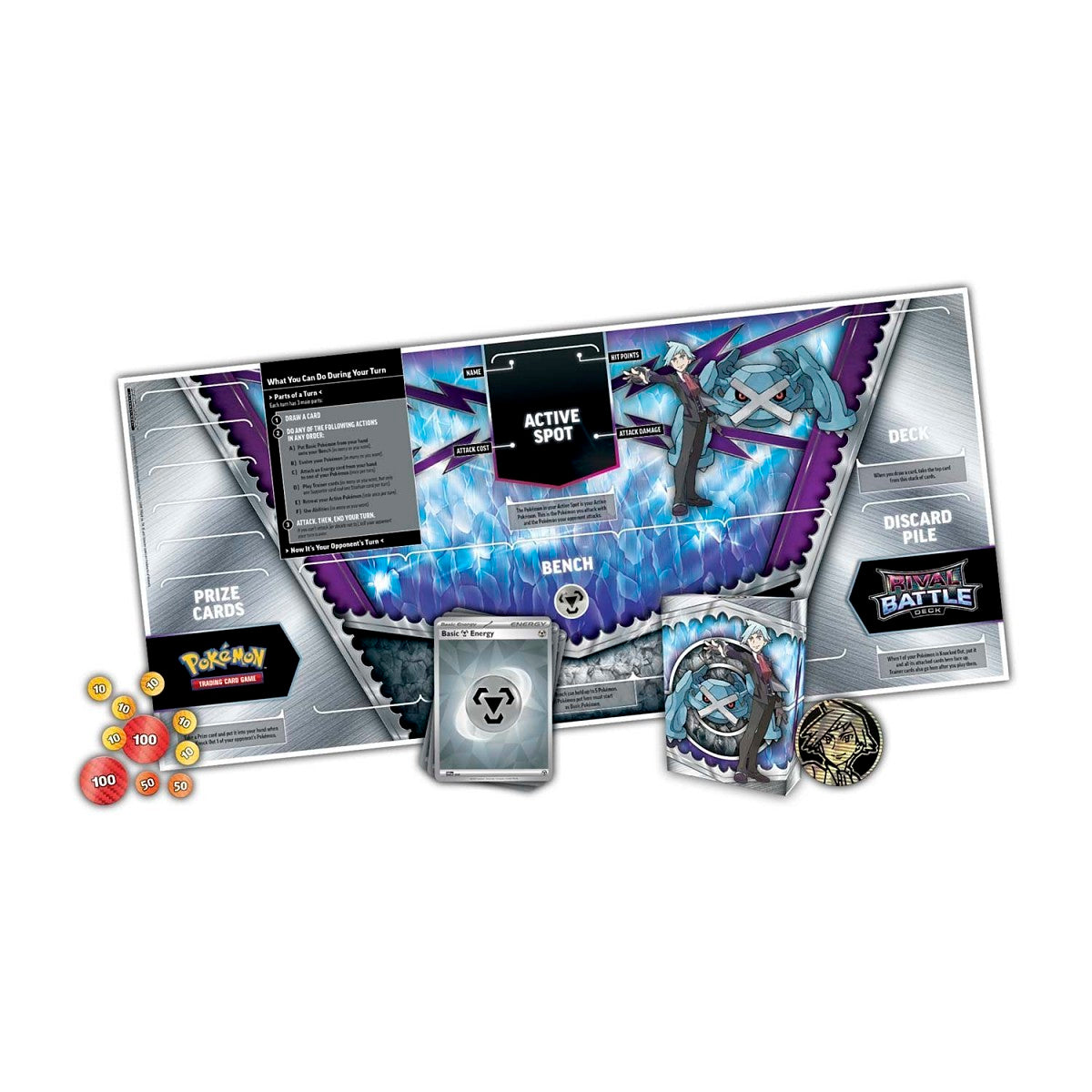 Pokemon Rival Battle Deck Steven Contents
