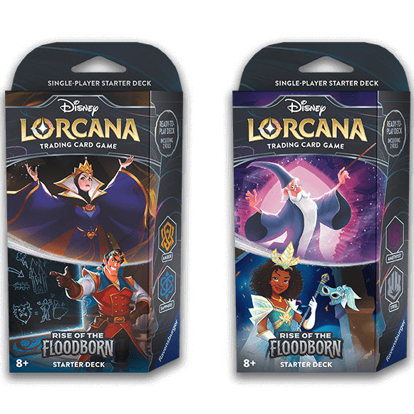 Disney Lorcana Rise of the Floodborn Starter Deck Set