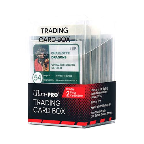 Ultra Pro Trading Card Box holds 100 cards