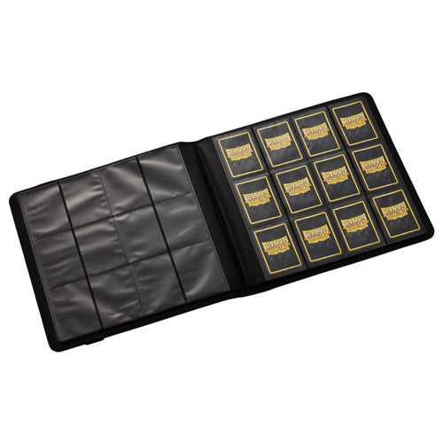 Dragon Shield 12 Pocket Tribal Black Binder