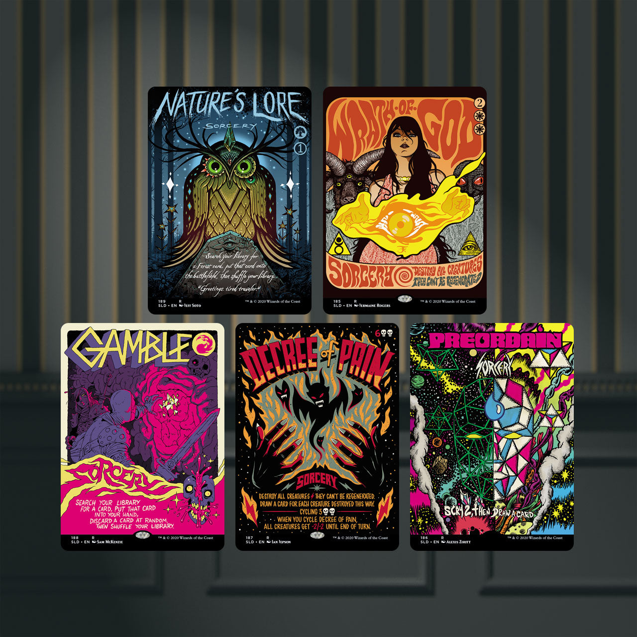 MTG Our Show Is On Friday Can You Make It Secret Lair Cards