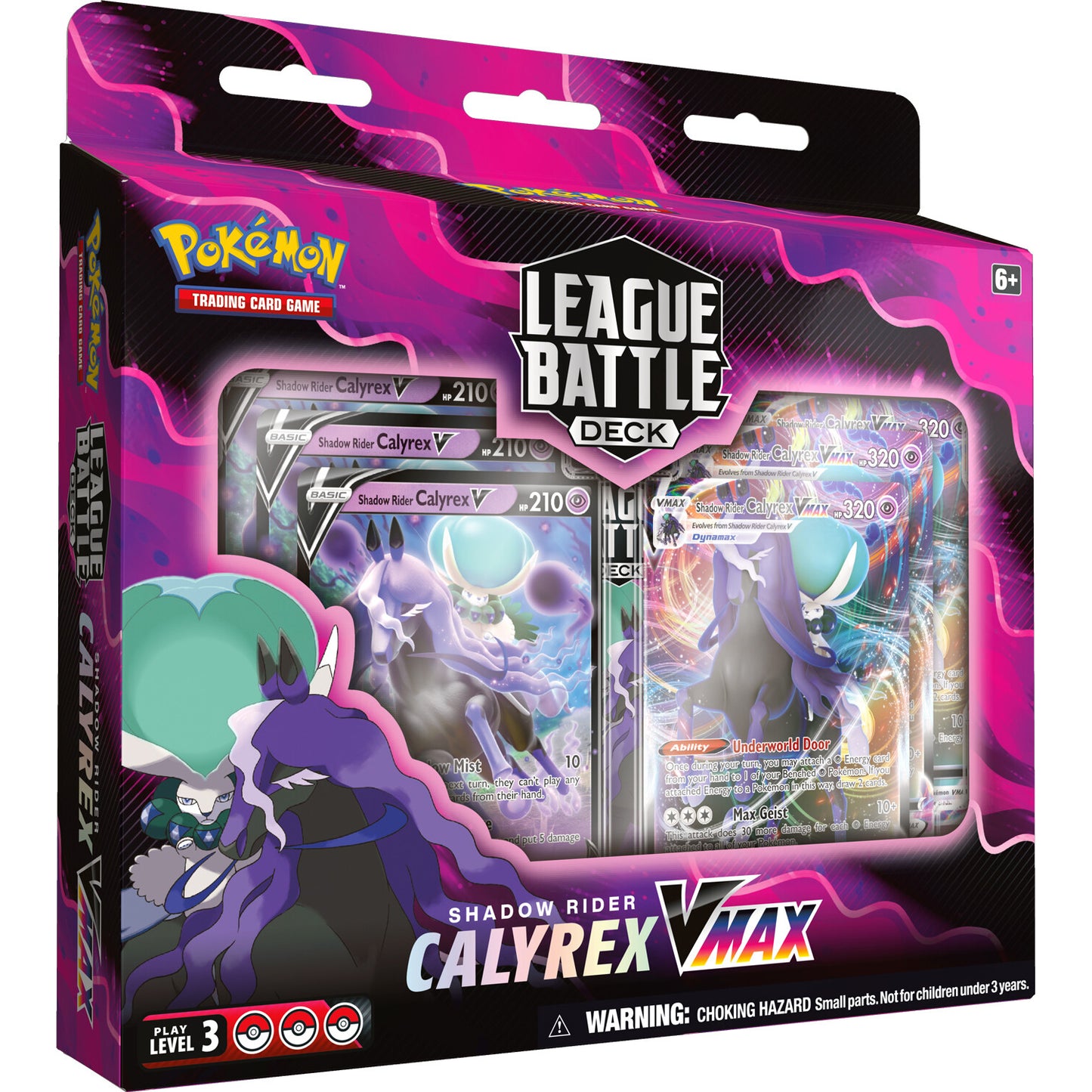 Pokemon Shadow Rider Calyrex VMAX League Battle Deck