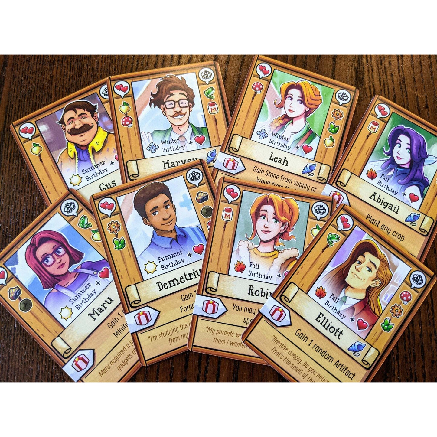 Stardew Valley Board Game Villagers