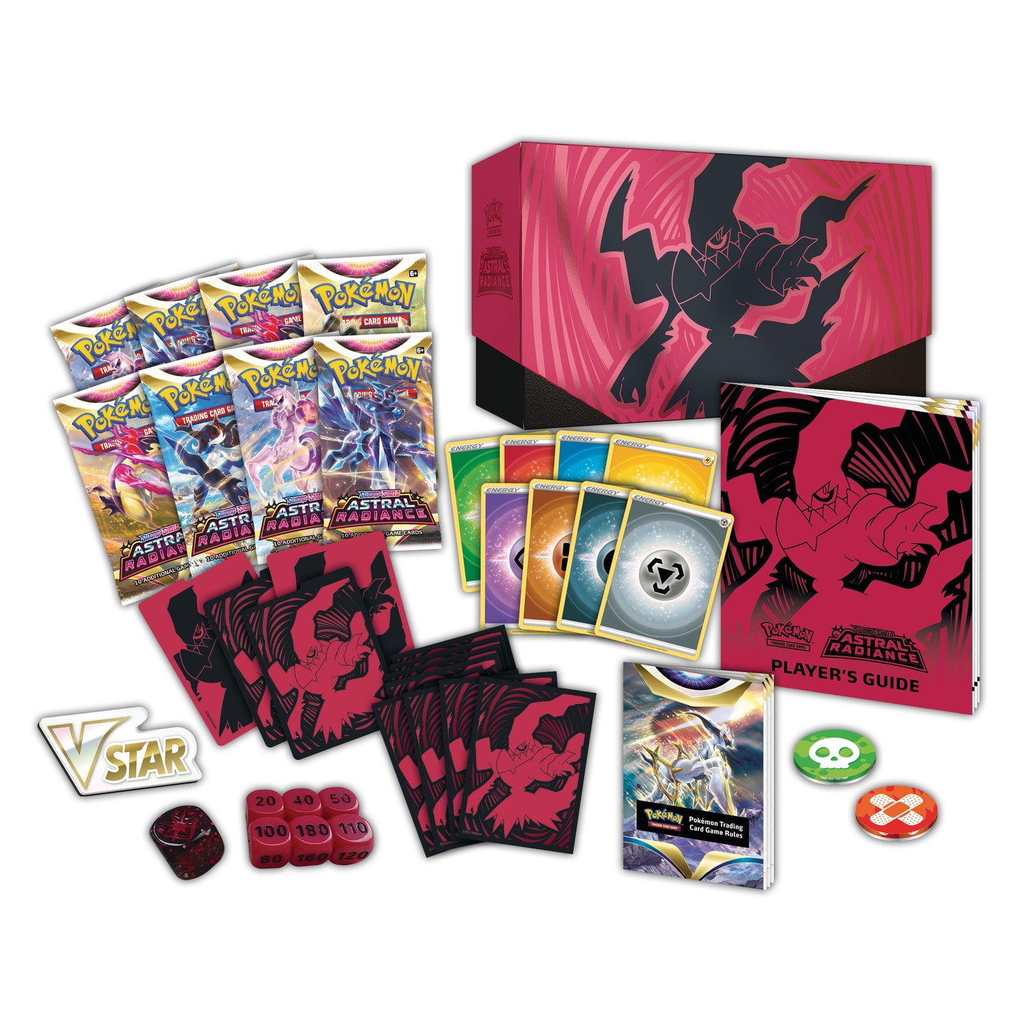Pokemon Astral Radiance ETB contents