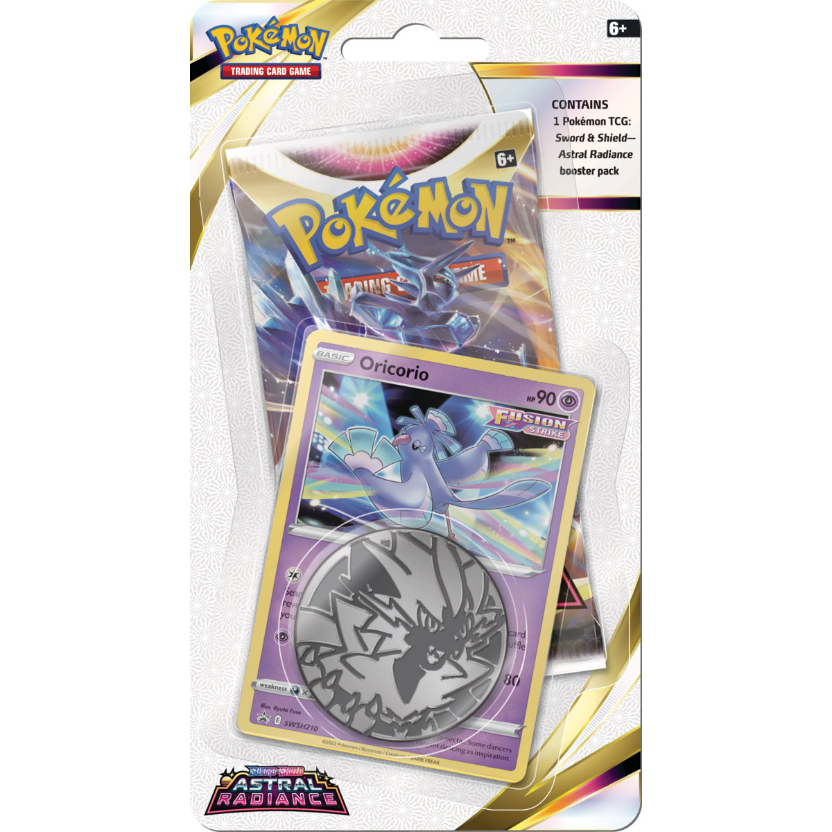 Pokemon Astral Radiance Oricorio Checklane Blister SWSH210