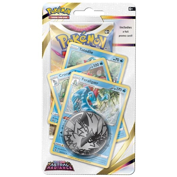 Pokemon Astral Radiance Feraligatr Premium Checklane Blister