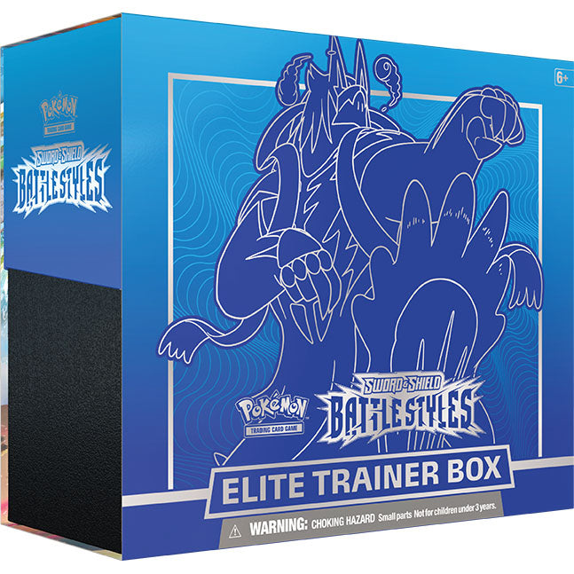 Pokemon Battle Styles ETB Blue