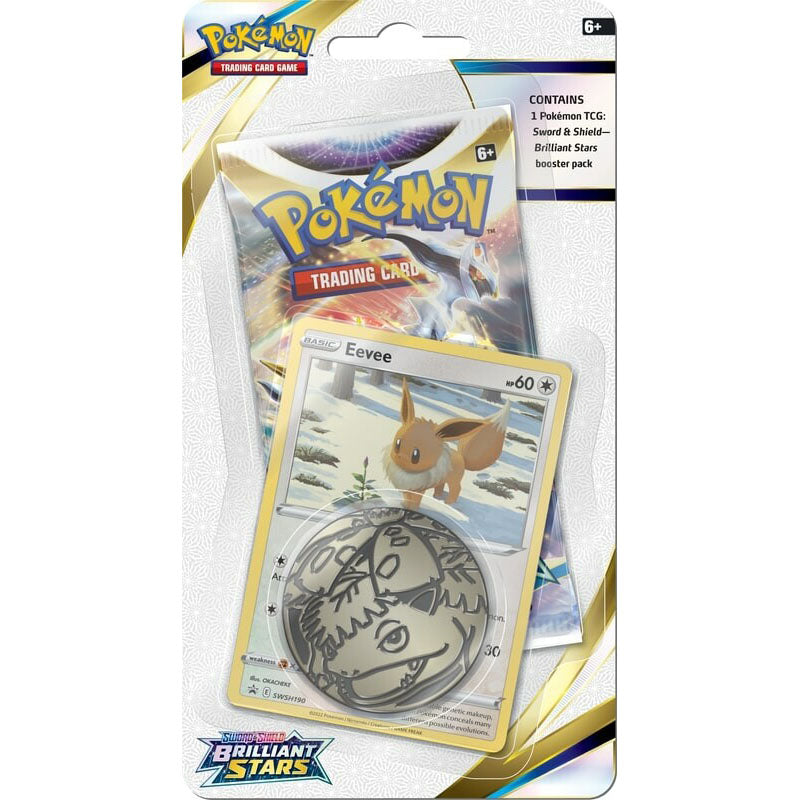 Pokemon Brilliant Stars Eevee Checklane Blister SWSH190