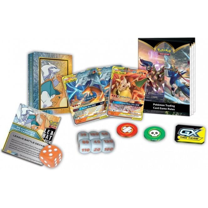 Pokemon Reshiram & Charizard GX League Deck contents