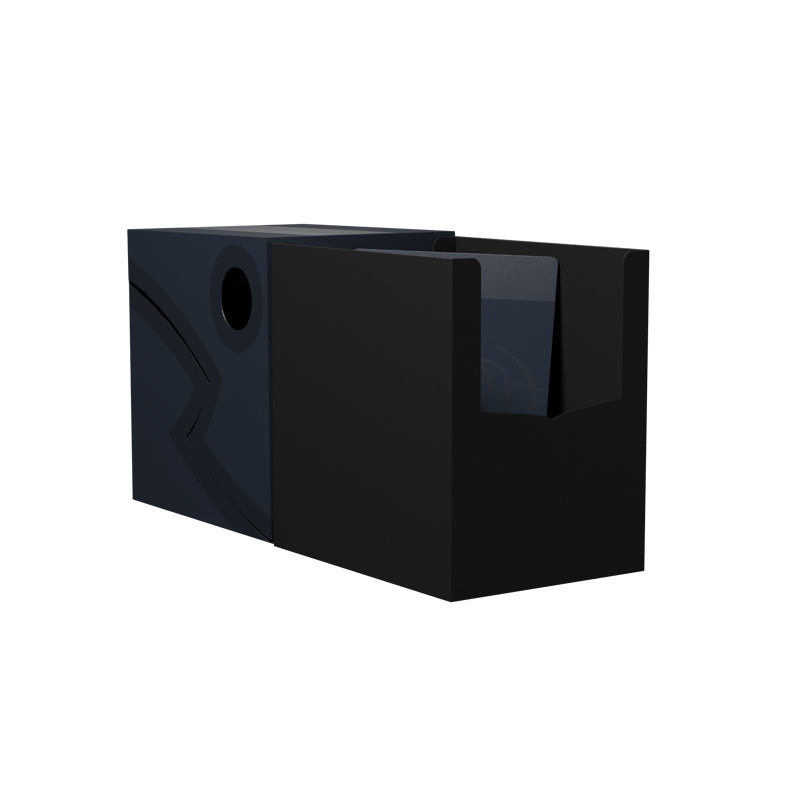 Dragon Shield Double Shell Deck Box Midnight Blue. The perfect MTG commander deck box