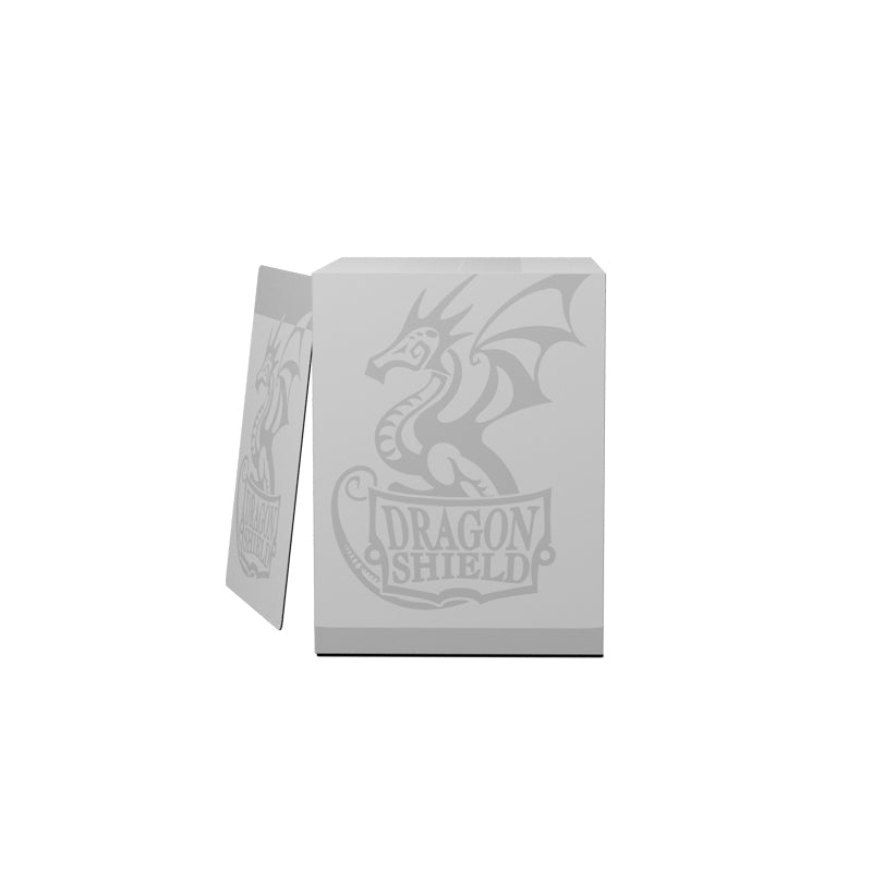 Dragon Shield Ashen White Double Deck Box with divider