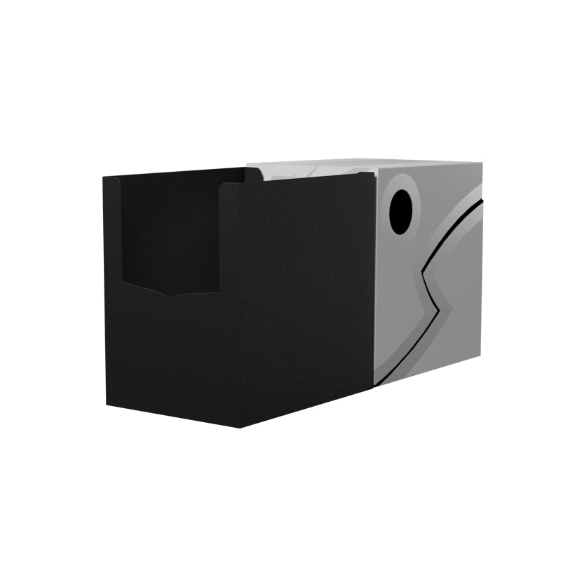 Dragon Shield Double Deck Box Ashen White with Black interior