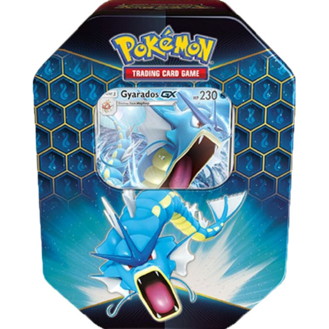 Pokemon Hidden Fates Gyarados Tin