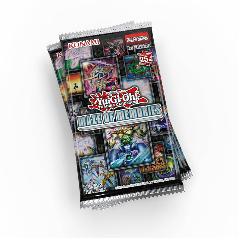 Yu-Gi-Oh! Maze of Memories booster packs 1st edition