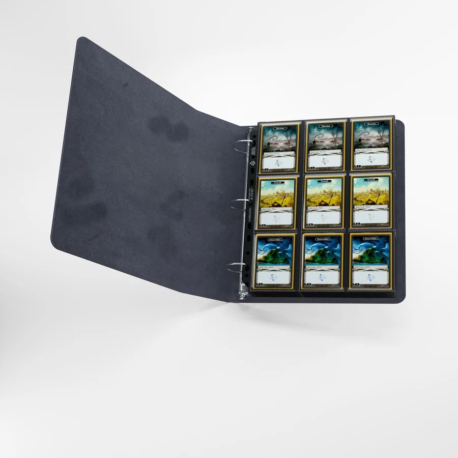 Gamegenic Black Ring Binder for 18-pocket pages