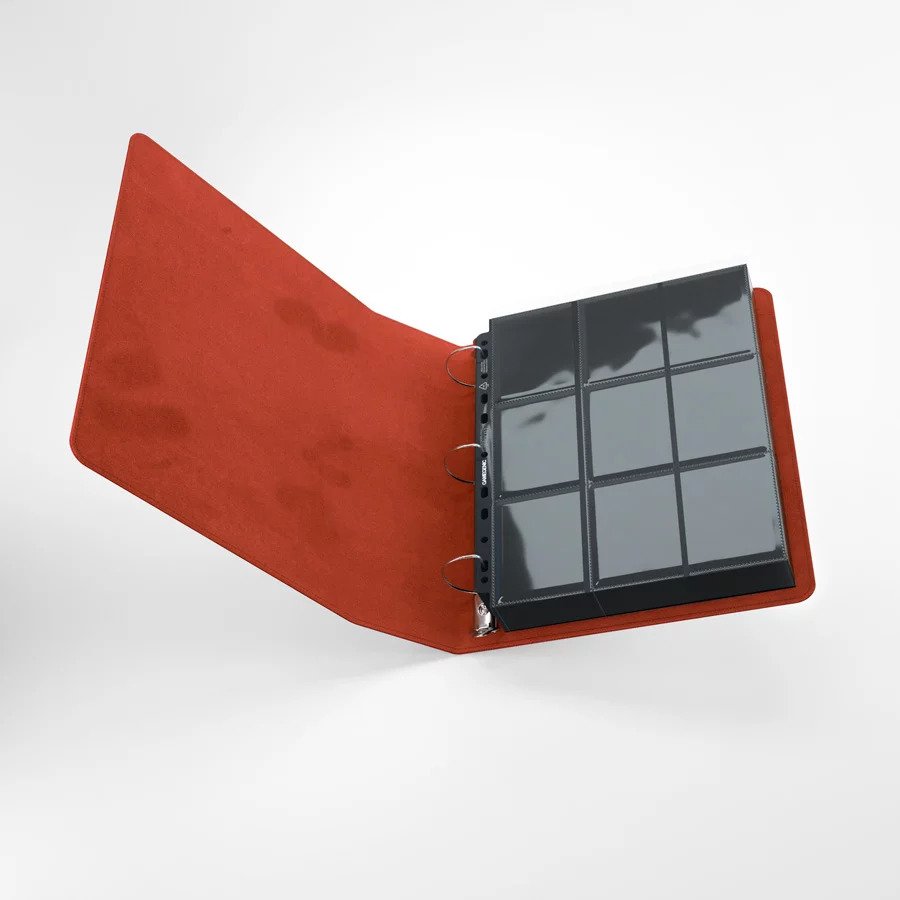 Gamegenic Red Ring Binder for 9-pocket pages