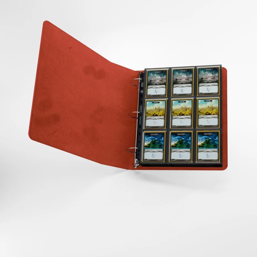 Gamegenic Red Ring Binder for 18-pocket pages