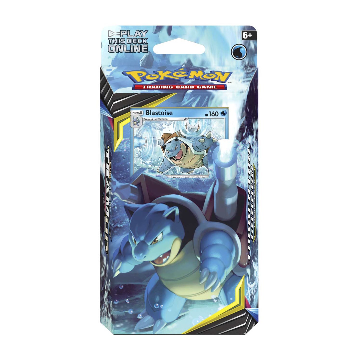 Pokemon S&M Team Up Blastoise Torrential Cannon Theme Deck
