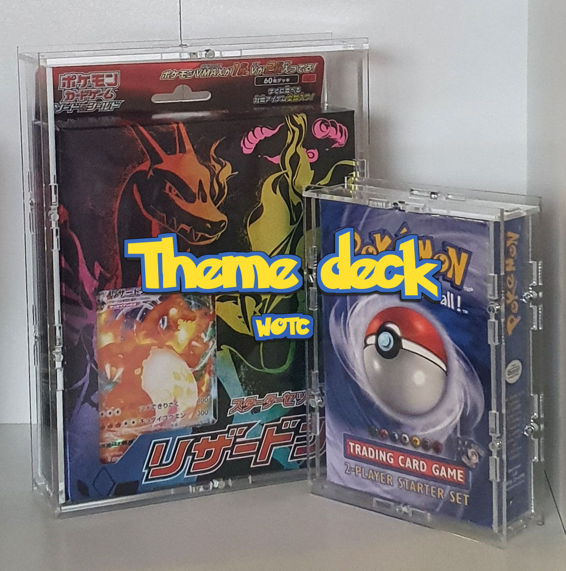 Pokemon Display Case For Theme Deck (WOTC) By Pandora Case