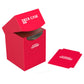 Ultimate Guard 100+ Red Deck Box with label and divider