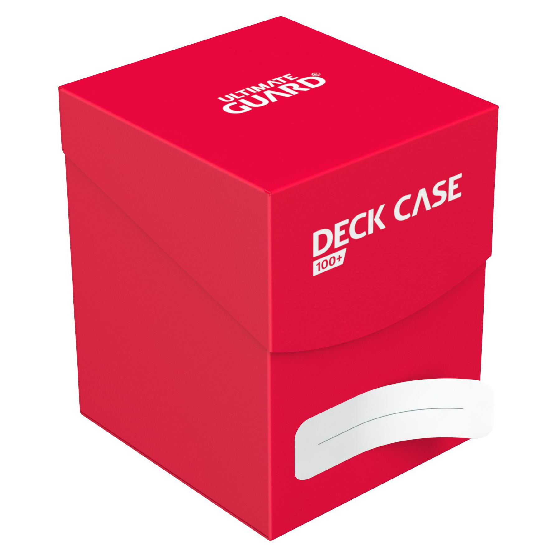 Ultimate Guard 80+ Deck Case holds 100 double-sleeved or 120 single-sleeved standard sized cards