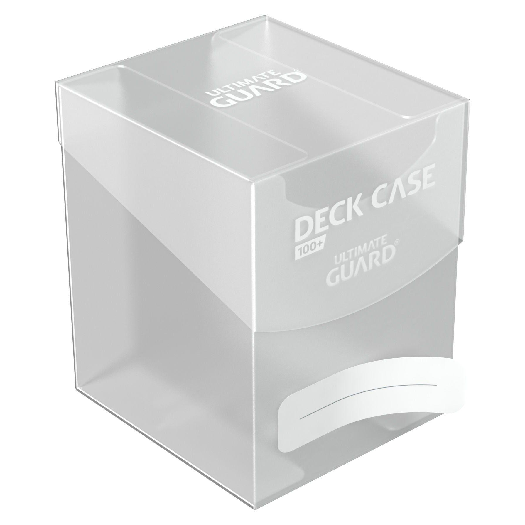 Ultimate Guard 80+ Deck Case holds 100 double-sleeved or 120 single-sleeved standard sized cards