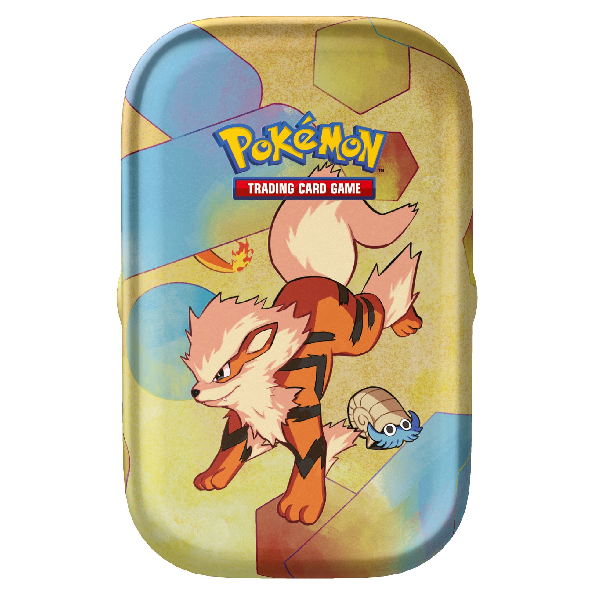 Pokemon 151 Mini Tin Arcanine and Omanyte