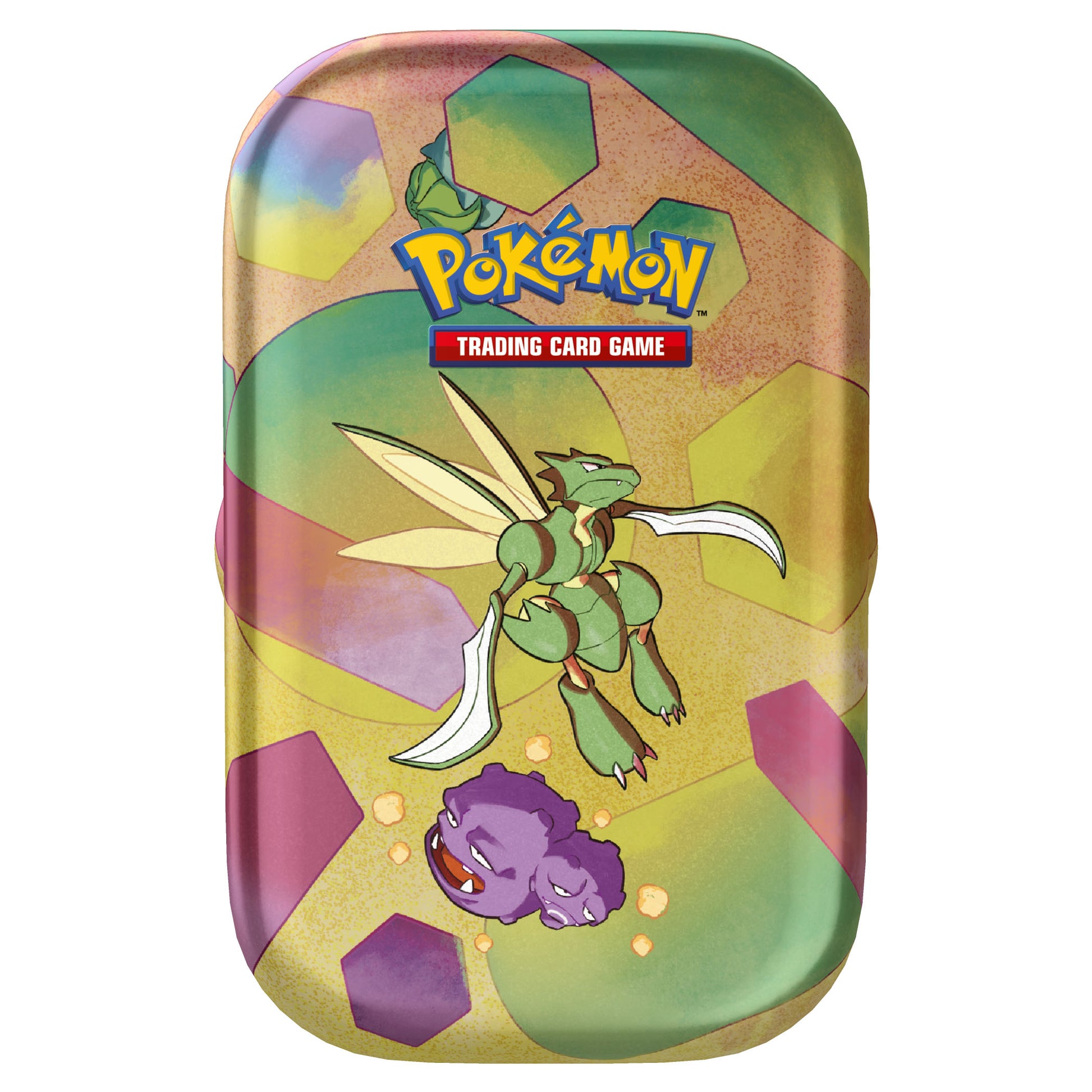 Pokemon 151 Mini Tin Scyther and Weezing