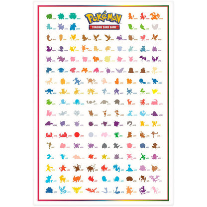 Pokemon 151 Poster Pokedex